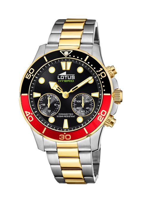 Reloj 18801/4 Lotus Negro Hombre Connected-0