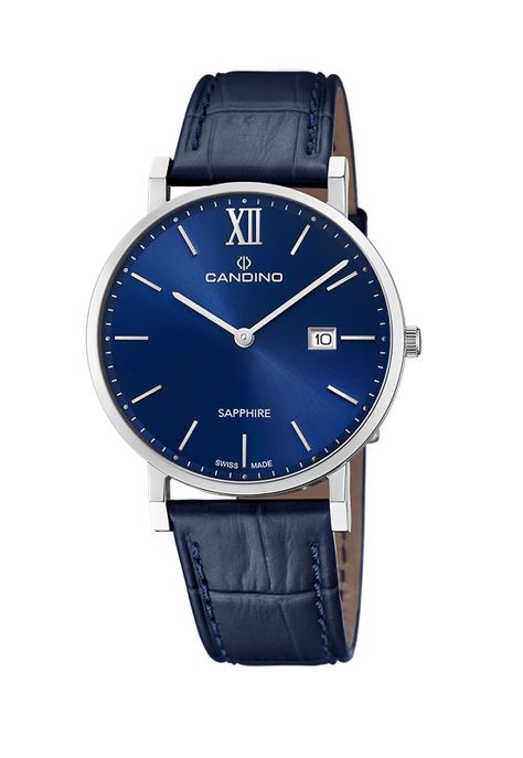 Reloj C4724/2 Candino Swiss Azul Hombre Couple Classic-0