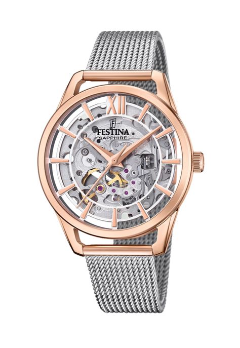 Reloj F20628/1 Festina Transparente Mujer Automático-0