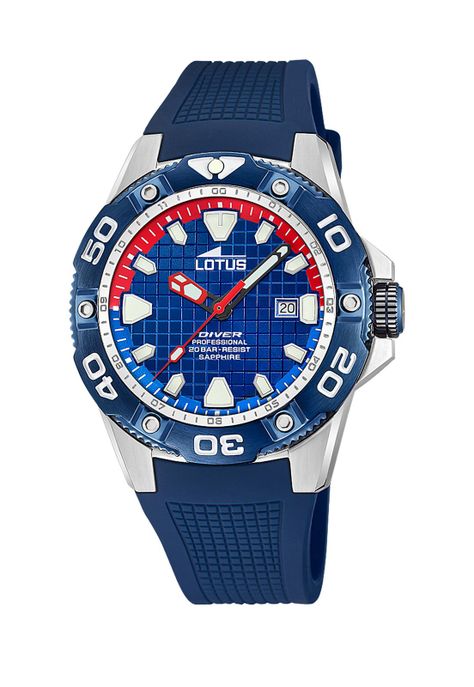 Reloj 18927/2 Lotus Azul Hombre Diver-0