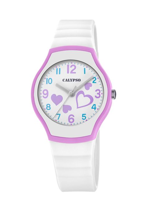 Reloj K5806/1 Calypso Blanco Infantil Junior Collection-0