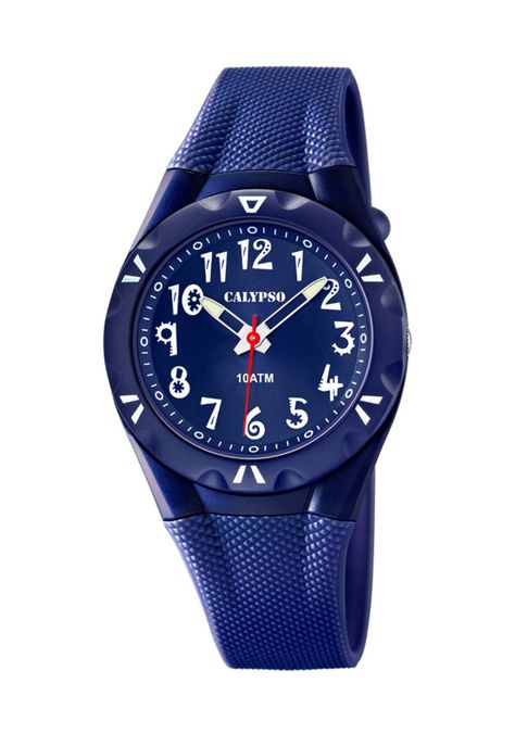 Reloj K6064/3 Calypso Azul Infantil Digital Crush-0