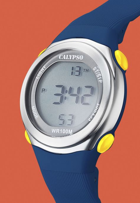 Reloj K5822/2 Calypso Gris Infantil Color Run-1