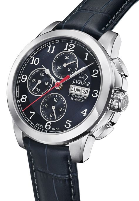 Reloj J975/3 Jaguar Azul Hombre Automatico-2