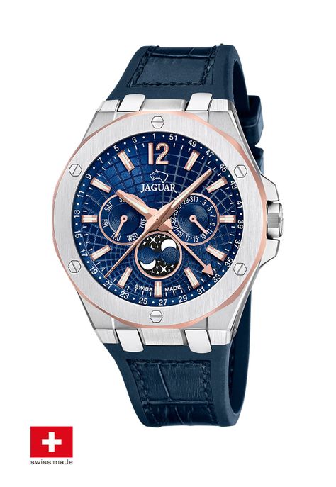 Reloj J1040/2 Jaguar Swiss Azul Hombre Diplomatic-1