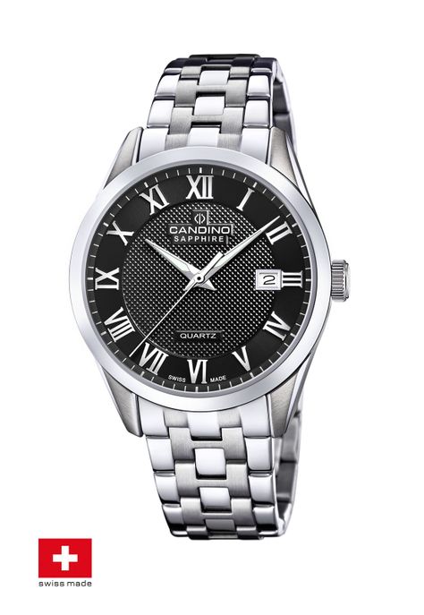 Reloj C4709/D Candino Swiss Negro Hombre Couples Classic-1