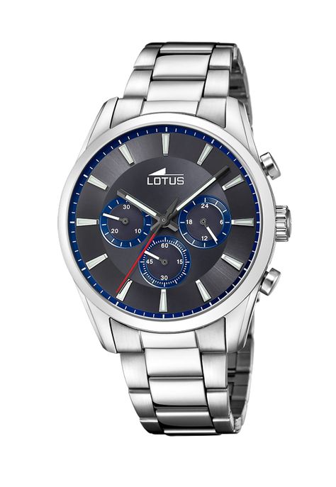Reloj 18922/6 Lotus Negro Hombre Chrono-0