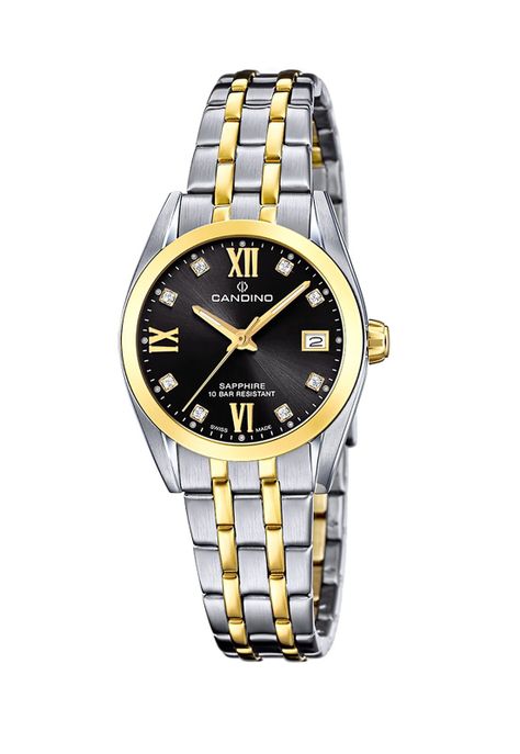 Reloj C4704/D Candino Swiss Negro Mujer Couples Classic-0