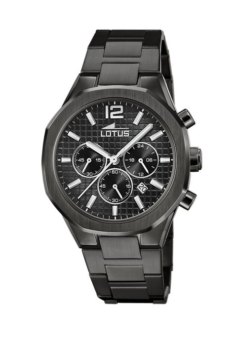 Reloj 18849/1 Lotus Negro Hombre cellent-0
