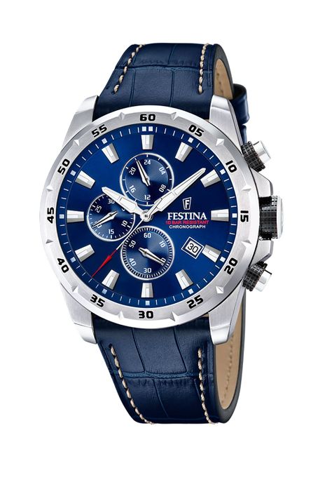 Reloj F20692/2 Festina Azul Hombre Timeless Chronograph-0