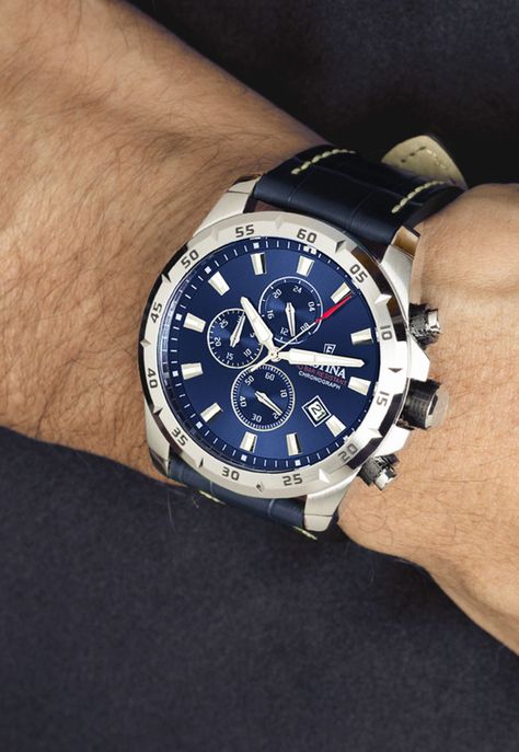 Reloj F20692/2 Festina Azul Hombre Timeless Chronograph-1