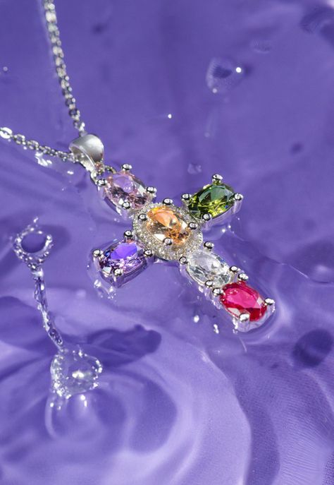 Collar LP3710-1/1 Lotus Silver Mujer Leros-1