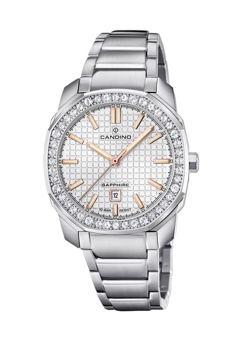 Reloj C4756/1 Candino Swiss Blanco Mujer Couple Sport-0