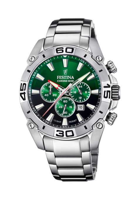 Reloj F20543/3 Festina Verde Hombre Chrono Bike-0