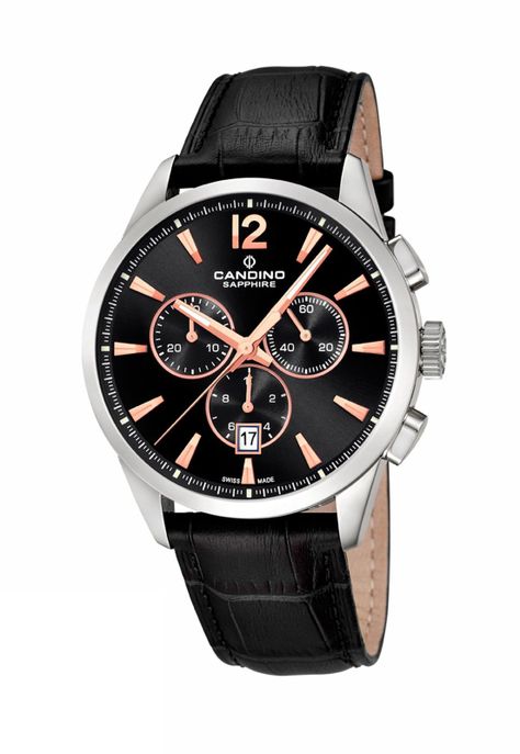 Reloj C4517/G Candino Negro Hombre Sport Athletic Chic-0