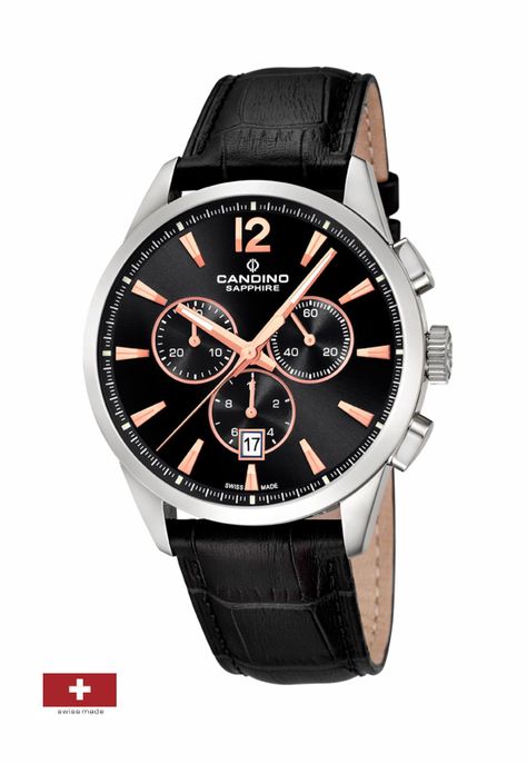 Reloj C4517/G Candino Negro Hombre Sport Athletic Chic-1