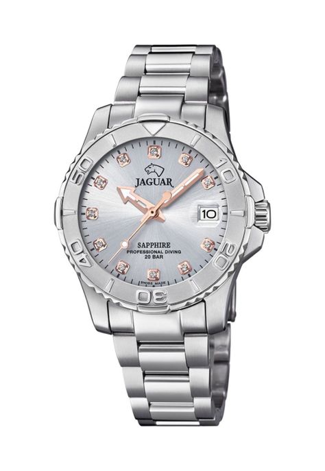 Reloj J870/2 Jaguar Plateado Mujer Executive-0