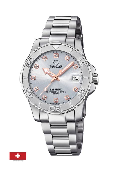Reloj J870/2 Jaguar Plateado Mujer Executive-1