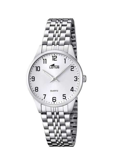 Reloj 15884/1 Lotus Blanco Mujer Acero Clasico-0