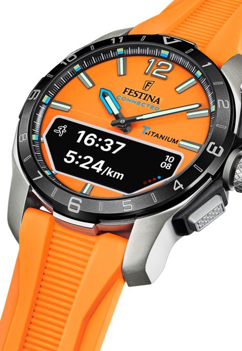 Reloj F23000/7 Festina Naranjo Hombre Hybrid-3