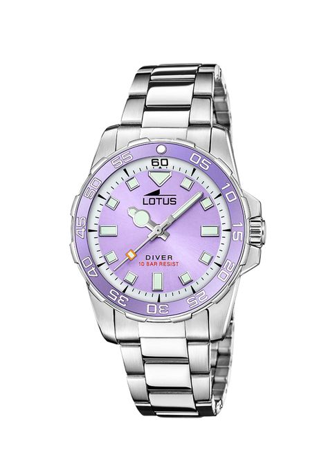 Reloj 18937/6 Lotus Lila Mujer Trendy-0