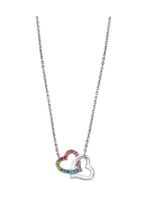 Collar LS1912-1/2 Lotus Style Mujer Womans Heart-0