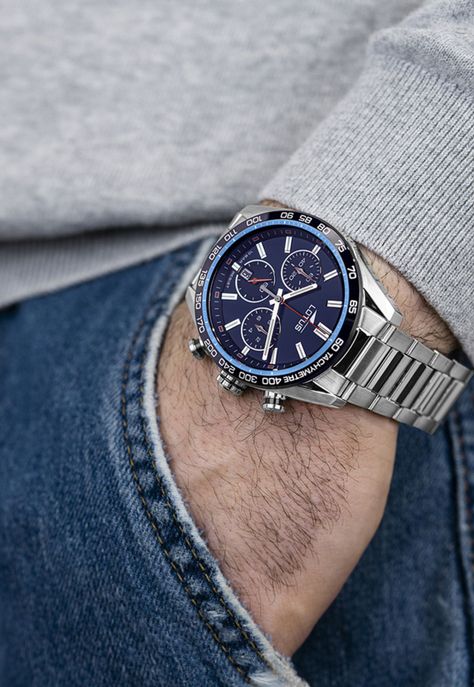 Reloj 18916/4 Lotus Negro Hombre Chrono-3