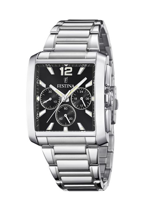Reloj F20635/4 Festina Negro Hombre Timeless Chronograph-0