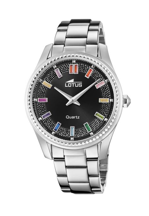 Reloj 18898/6 Lotus Negro Mujer Bliss-0