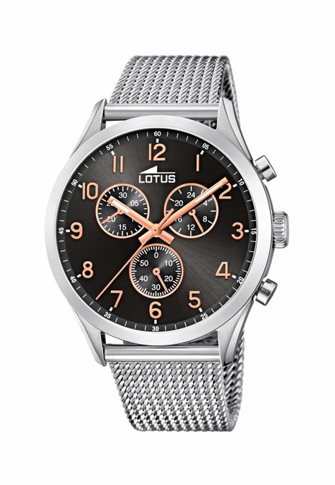 Reloj 18637/4 Lotus Negro Hombre Minimalist-0