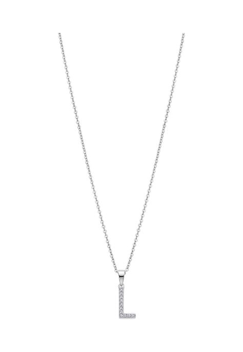Collar LP1958-1/L Lotus Silver Mujer Trendy-0