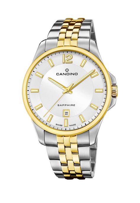 Reloj C4765/1 Candino Swiss Blanco Hombre Couples Classic-0