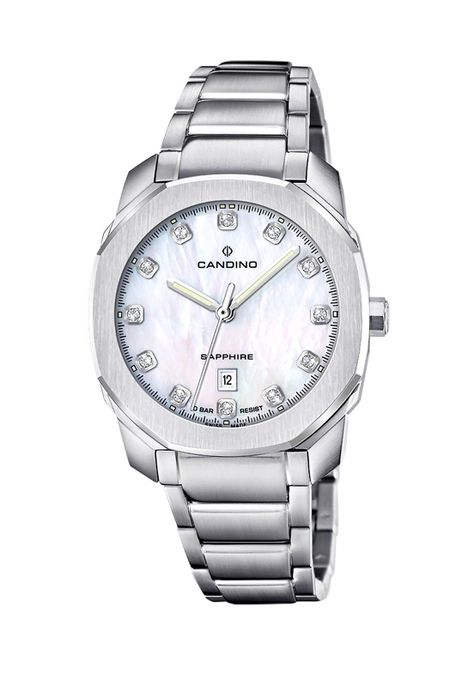 Reloj C4778/1 Candino Swiss Blanco Mujer-0