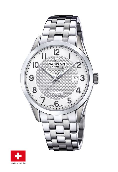 Reloj C4709/A Candino Swiss Plata Hombre-1