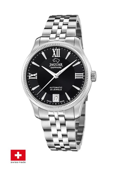 Reloj J1000/2 Jaguar Swiss Negro Mujer Automático-1