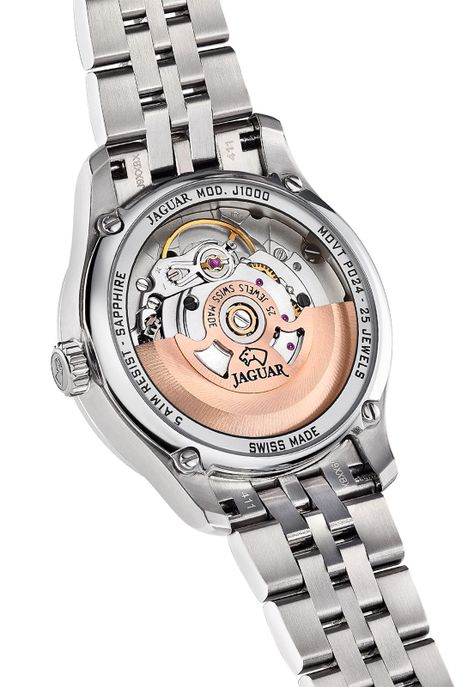 Reloj J1000/2 Jaguar Swiss Negro Mujer Automático-2