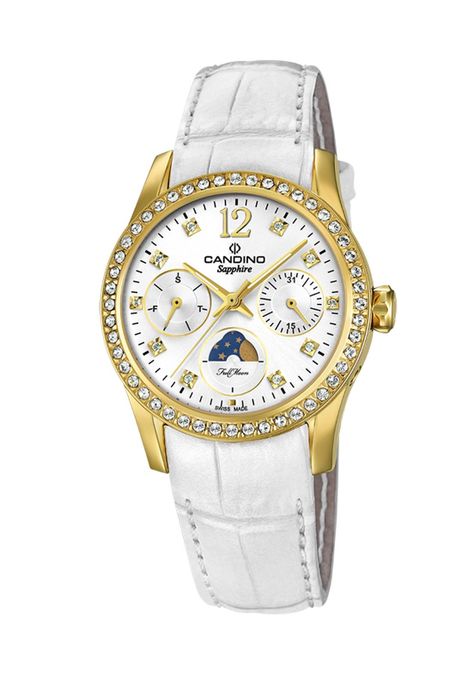 Reloj C4685/1 Candino Blanco Mujer Elegance D-Light-0