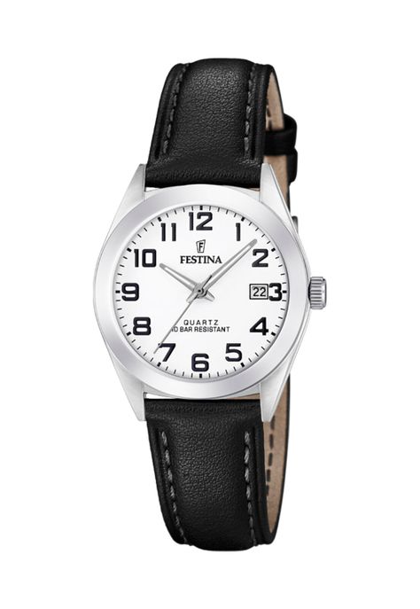 Reloj F20447/1 Festina Blanco Mujer Acero Clasico-0