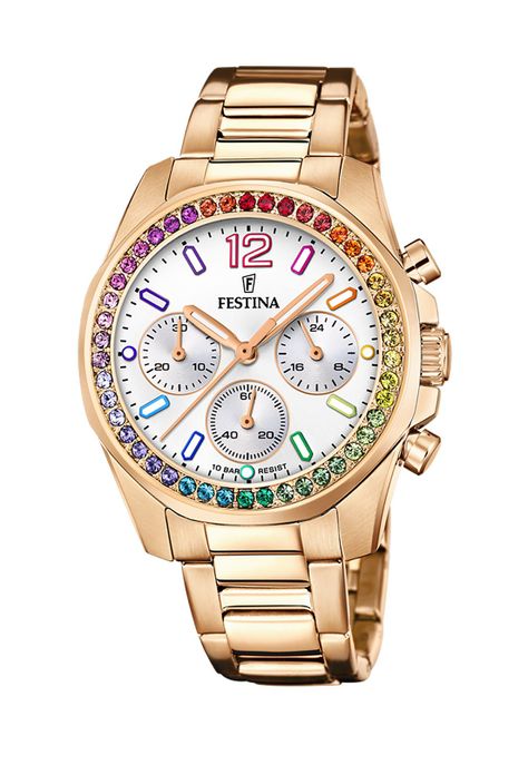 Reloj F20639/2 Festina Plateado Mujer Boyfriend Collection-0