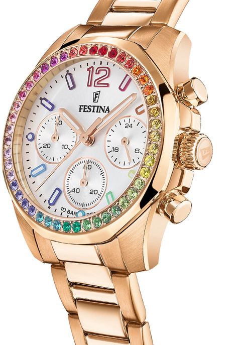 Reloj F20639/2 Festina Plateado Mujer Boyfriend Collection-2