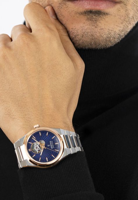 Reloj F20061/2 Festina Swiss Azul Hombre Automático-2