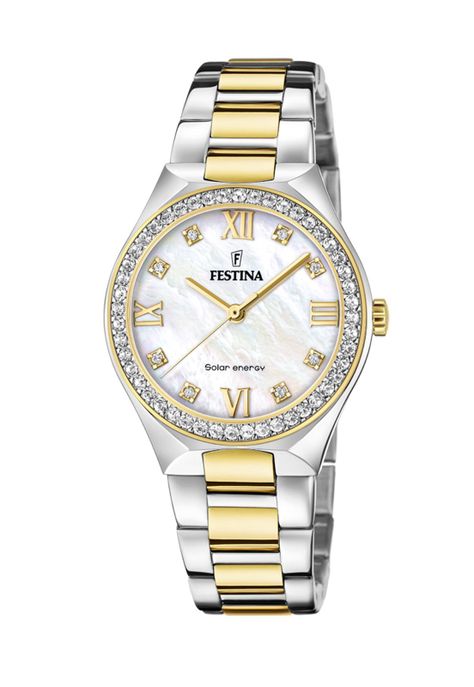 Reloj F20659/1 Festina Crema Mujer Solar Energy-0