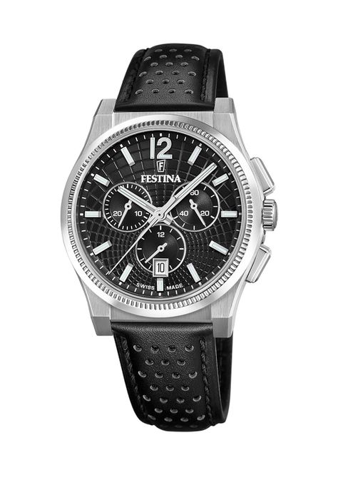 Reloj F20060/4 Festina Swiss Negro Hombre Rive Collection-0