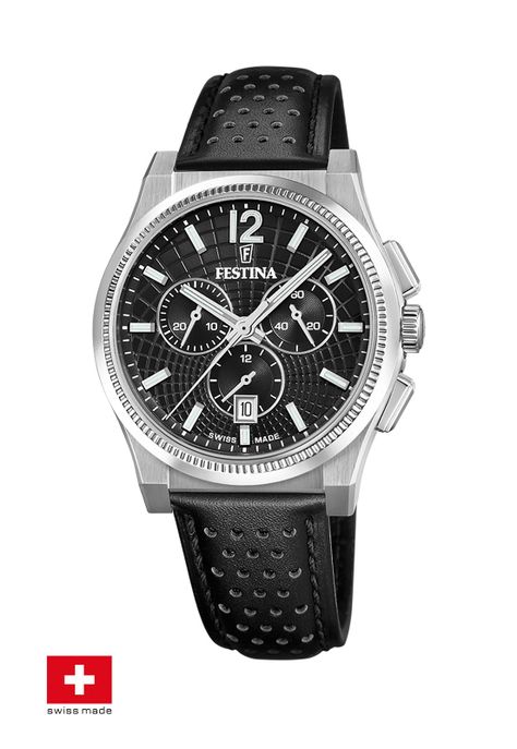 Reloj F20060/4 Festina Swiss Negro Hombre Rive Collection-1