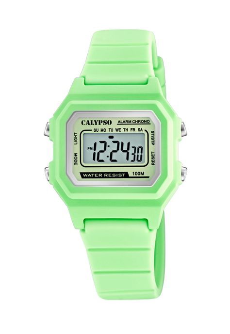 Reloj K5802/1 Calypso Verde Mujer Digital Crush-0