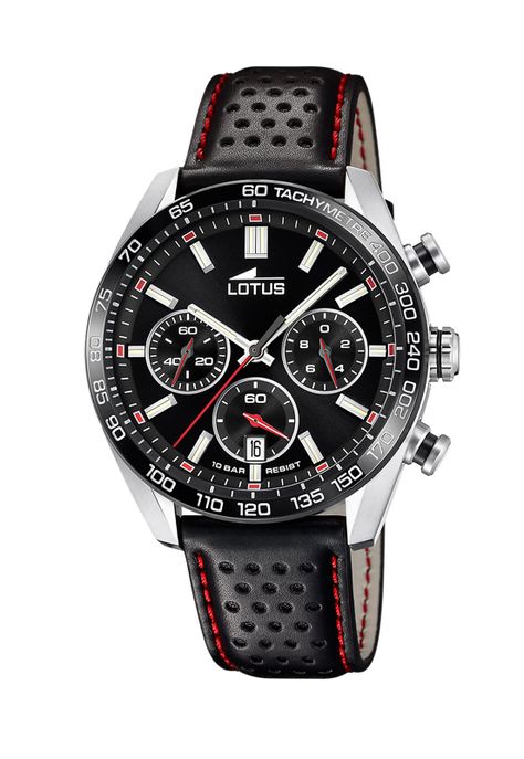 Reloj 18915/4 Lotus Negro Hombre Chrono-0