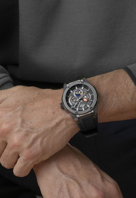Reloj 18946/6 Lotus Negro Hombre Vortex-2