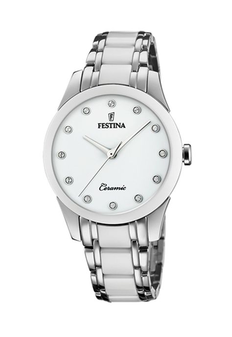Reloj F20499/1 Festina Blanco Mujer Ceramic-0