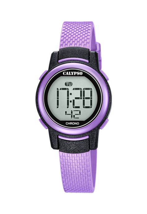 Reloj K5736/4 Calypso Gris Mujer Digital Crush-0