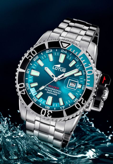 Reloj 18938/1 Lotus Celeste Hombre Diver-3